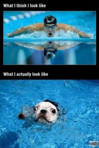 swimming