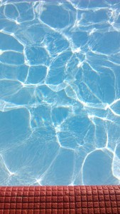 blue pool